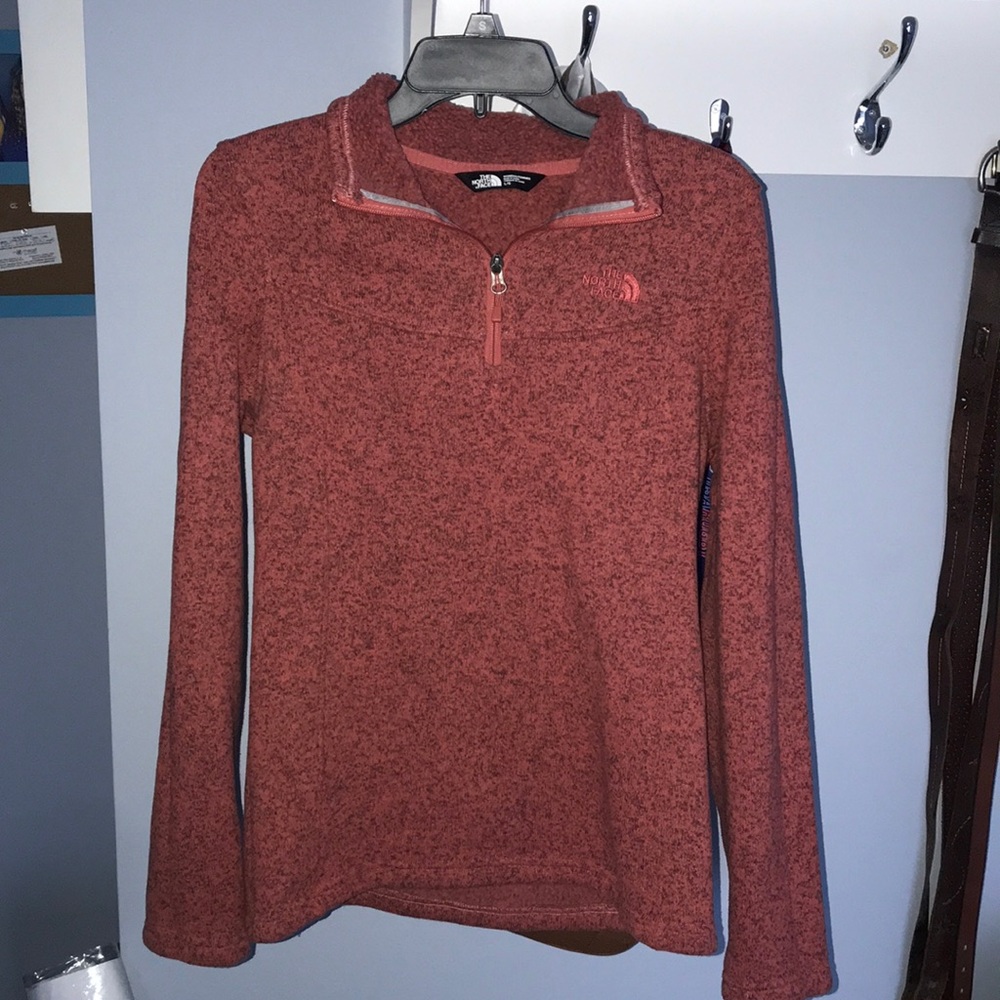 Orangish North Face Pullover Women’s